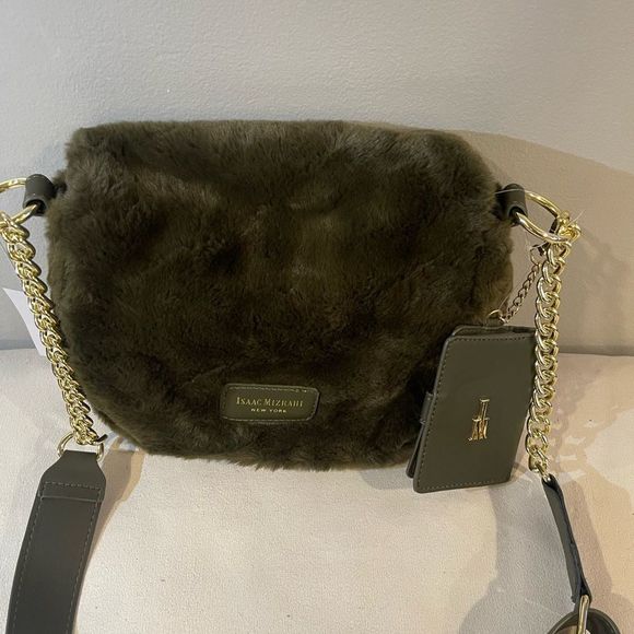 Isaac Mizrahi Handbags - 𝅺NWT Isaac Mizrahi Fur Shoulder Bag